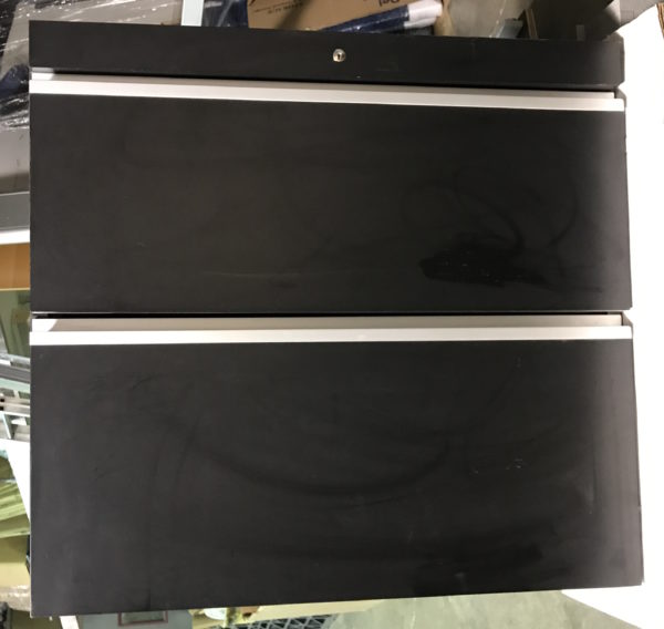 Black laminate 30 x 19 conference room storage