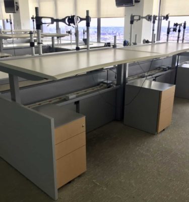 Trading Desks Used Office Furniture Nyc Saraval Industries 32 Old Slip Das Sit Stand Trading Desk Furniture