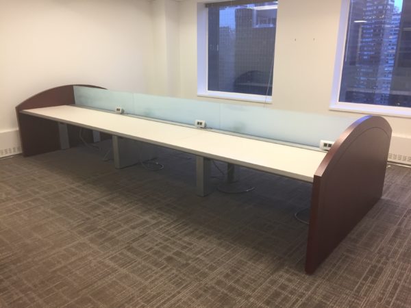 Guggenheim - Woodtronics Trading Desk in office