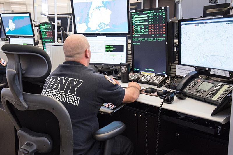 NYC dispatch office