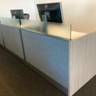 Ledger X Knoll Sit/Stand Desks in office display