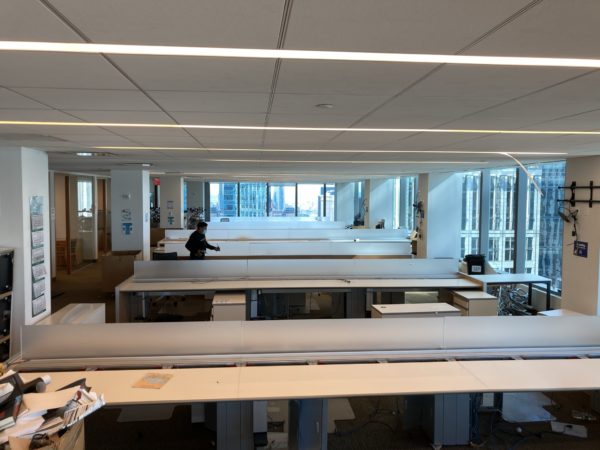 Lukoil- Used Innovant Trading Desks full office view