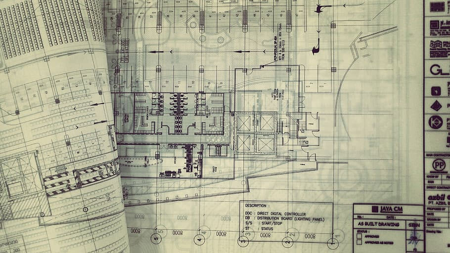 technical furniture blueprints