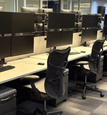 Used Monitor Arms Mulit-Tier